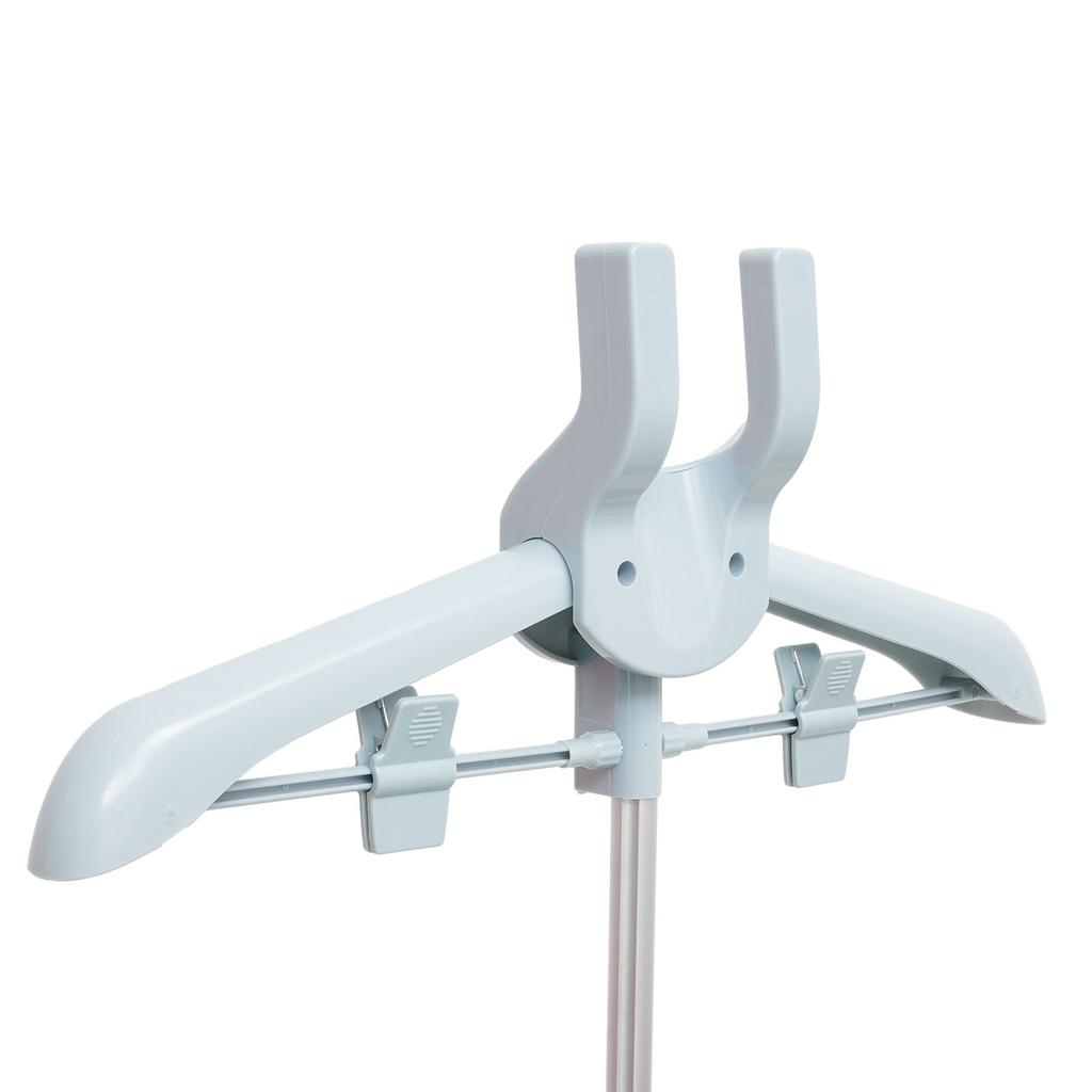 Bügelhandschuhe Bügelbrett 360 Grad drehbar Verstellbare Stangen Aluminium Faltbarer Kleiderbügel Dampfbügelständer