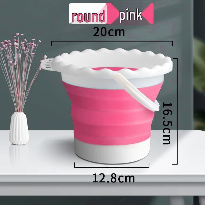 

Compact Foldable Watercolor Brush Cleaning Bucket for Art Students