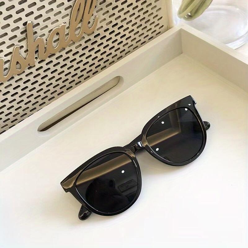 Men Korean Version Ins Versatile Eyewear Female Oversized Shades Vintage Jelly Color Large Frame Shades Protection Outdooer Driving Sunglasses