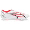 Puma Ultra Play Mxsg Soft Comfortable Football Shoes Men Football Shoes White Red 107525-01