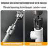DN15 DN20 Pipe Threading Tool Hex Shank Die Internal External Threads 1/2&3/4 Water Pipes PPR PVC MPP Detachable