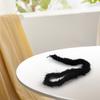 Feather Trim Scarf Add Glamour to Your Outfit with 2M Ostrich Feathers