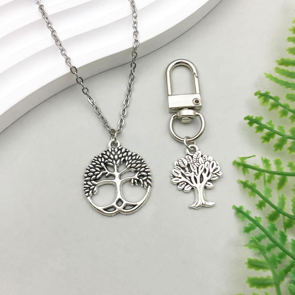 Uralter Silberlegierung Baum des Lebens Anhänger - DIY Schmuck Accessoire