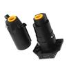 7-poliger runder Anhänger-Stecker, männlich, weiblich, Verkabelungsadapter, 7-Wege-Stecker, Spleiß-Stecker-Set für Wohnmobile