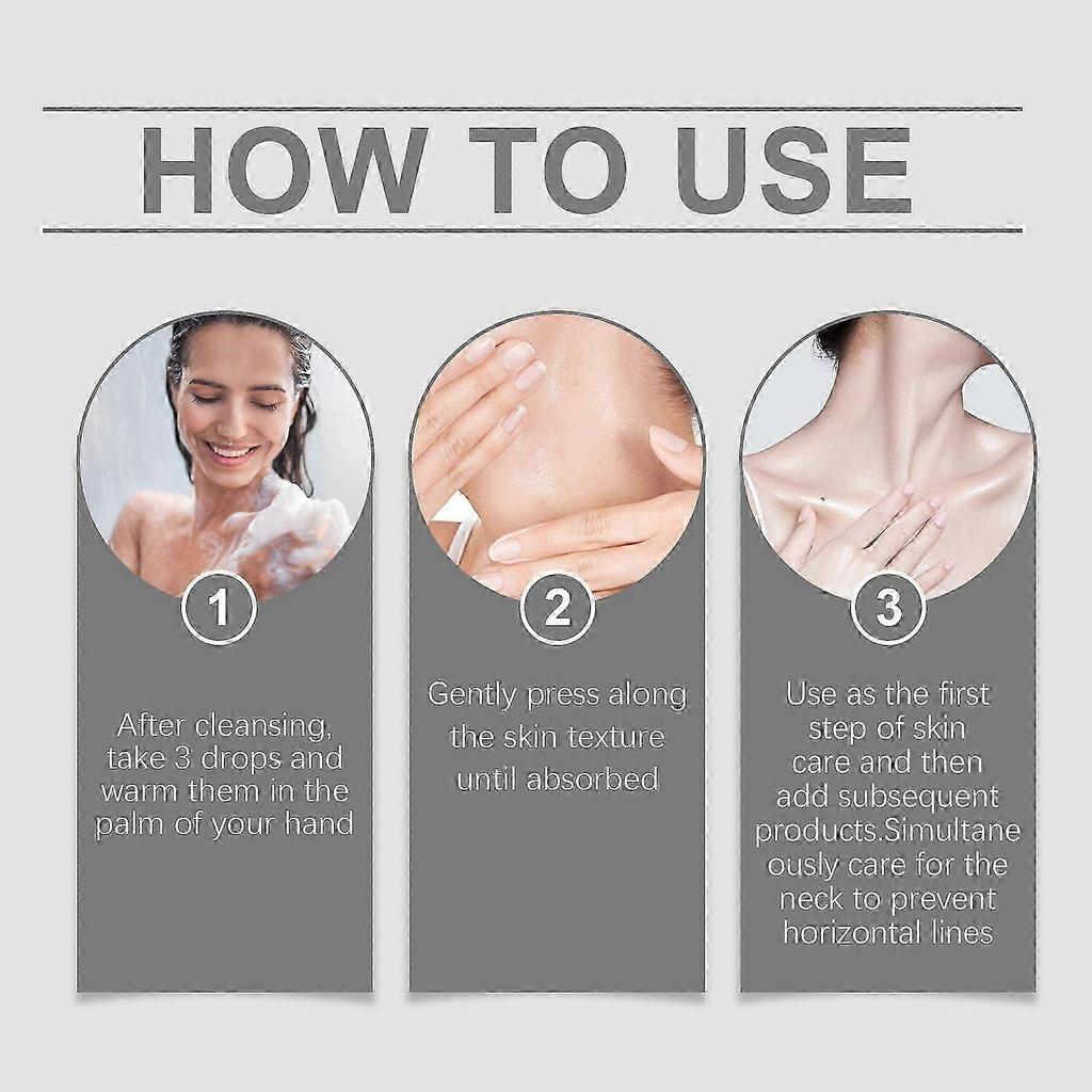 Hydrating & Tightening Facial & Neck Essence with Coenzyme Q10, Aloe Vera & Bergamot Oil Deep Moisturization, Anti-Aging, Wrinkle Prevention