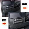 Carbon Fiber Headlight Button Switch Cover Trim For Toyota Tundra 2022 2023 2024