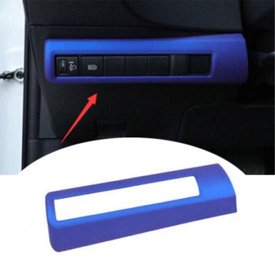 For Toyota Corolla - Matt Blue Headlight Switch Control Frame Trim auto