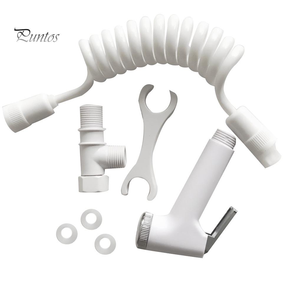 Puntos Asiento Inodoro Dispositivo Sanitario Bidé Rociador Cabezal Rociador Manguera Kit de Limpieza