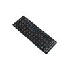 1Pc Black Keyboard Stickers Russian Language Alphabet For Computer Pc Dust Protection Laptop Diy Accessories