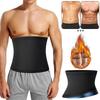 Unisex Schweiß Taillentrainer Gürtel Fettverbrennung Schlankheitskorsett Bauchkontrolle Körperformung Fitnessstudio Fitness Gewichtsverlust Cincher