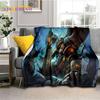 WOW, World of Warcraft Demon Hunter, Lich King Game Flannel Blanket for Beds Bedroom Sofa Picnic,Throw Outdoor Leisure 013
