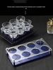 Shixun Acrylic 12-Hole Glass Holder