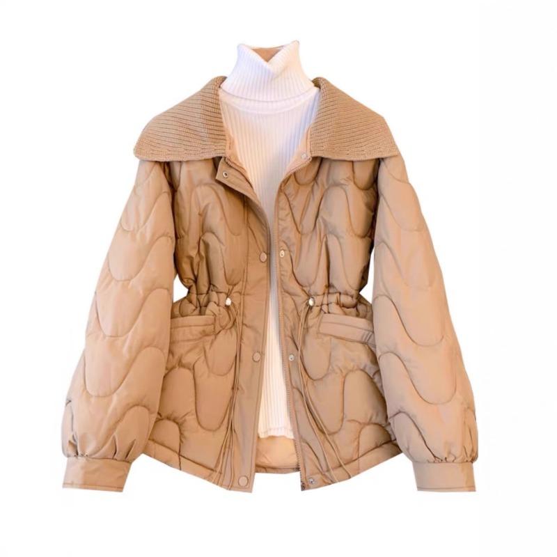 Winter Thickened Cotton-padded Clothes, New Knee-length Cotton-padded Clothes, Loose Cotton-padded Jackets, Women's High-end Fashion Coats