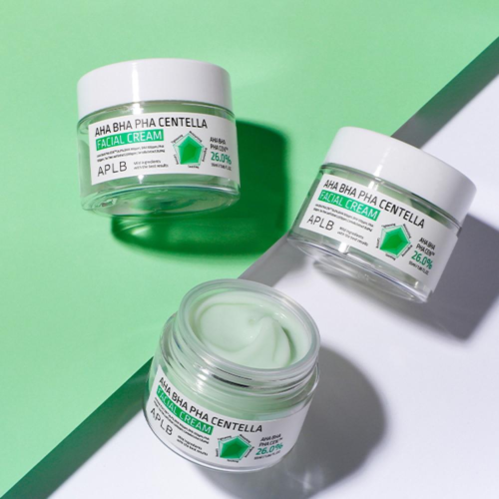 Aplb Centella Facial Cream Aha Bha Pha