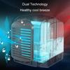Summer New Style Water-Cooled Fan Portable Air Conditioner with Dynamic Ice Mist Technology Mini Household Desktop Fan