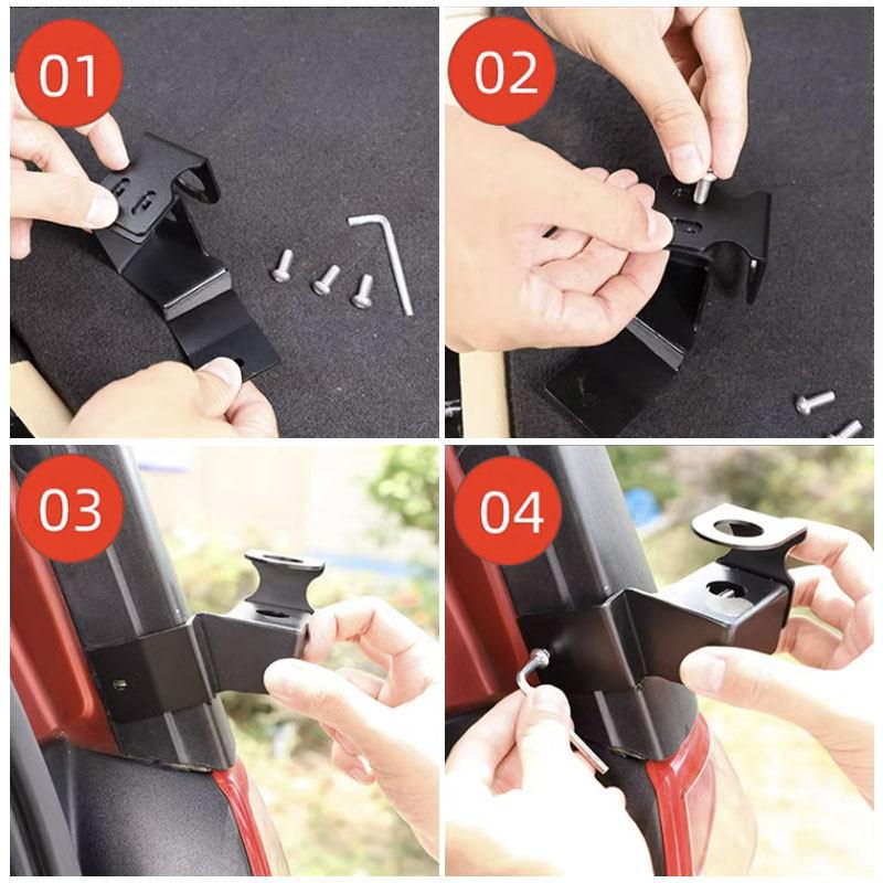 For Land Rover Freelander 2 2007 2008 2009 2010 2011 2012 2013 2014 2015 Car Accessories Rear Door Radio Antenna Bracket Base