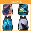 Large Capacity Lightweight 3d Godzilla Backpack For Kids Perfect For School