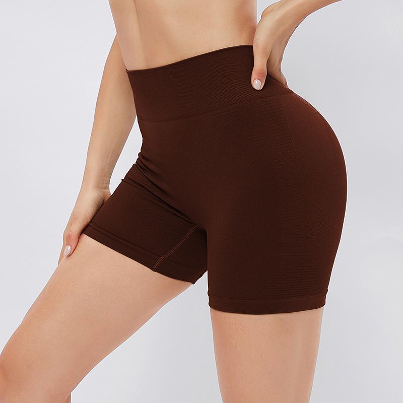 

Женские шорты для йоги с высокой талией и контролем живота - Спортивные леггинсы с эффектом подтяжки ягодиц XL (62.5-67.5 kg)