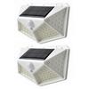 Outdoor Solar Light Motion Sensor Solar Powered Outdoor Wall Lightwhite