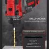 80N.m 18V Brushless Electric Drill Cordless Knockable Driller Driver Screwdriver Li-ion Battery Electric Power Tools