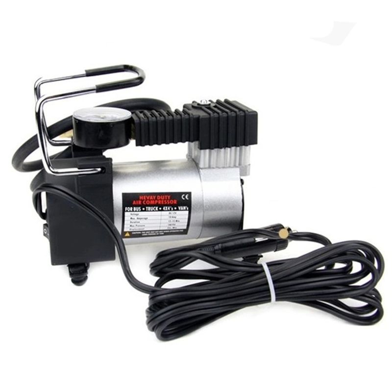 Car Air Pump Vehicle Air Pump 12V Portable Electric Car Tires Air Pump Tire Pump Single Cylinder Single Cylinder Air Pump C