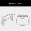 Aluminum Hand Press Coffee Machine Stand Coffee Filter Cup Bracket Bracket Foldable For Outdoor Espresso Brewing Campers