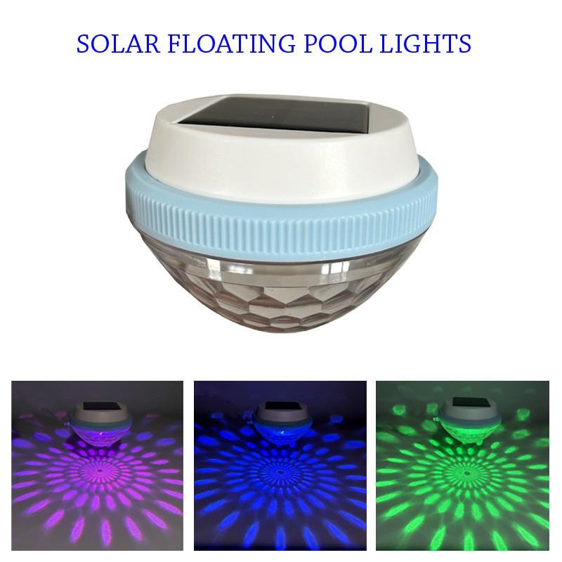 Colorful Solar Floating Waterproof Light for Garden, Pool, and Pond