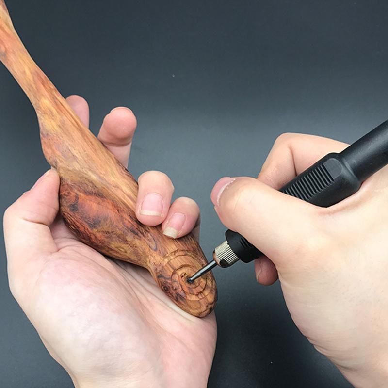 Mini Electric Drill Adjustable Speed Die Grinder Engraving Pen Grinder Electric Rotary Tool Grinding Machine Accessories