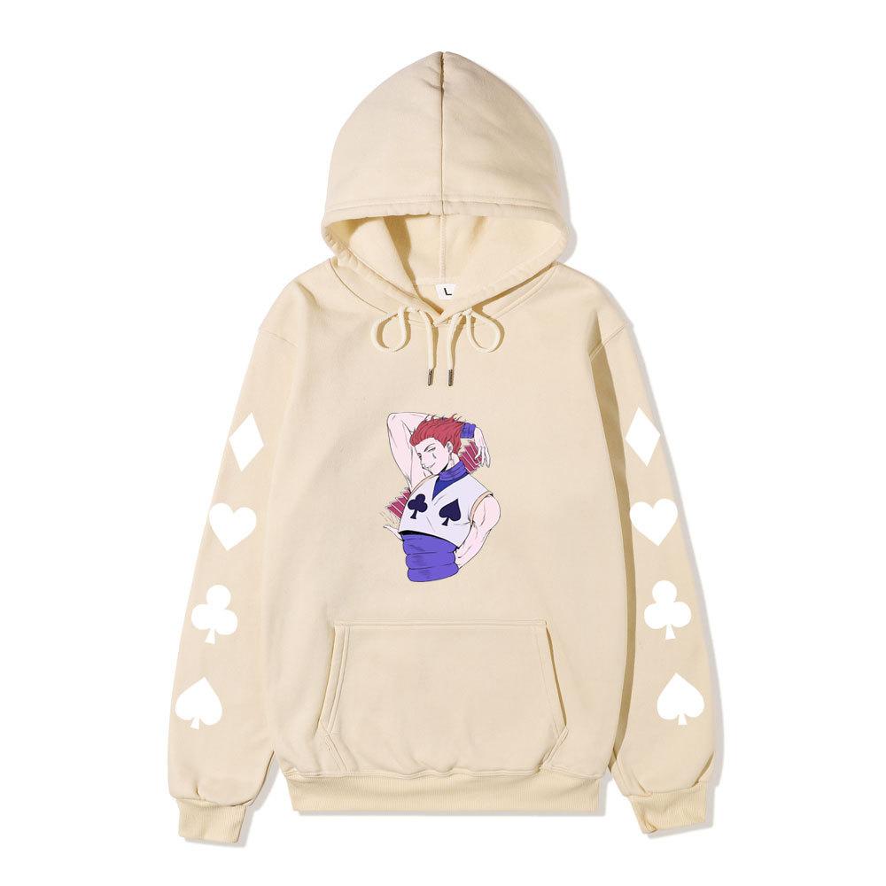 Hunter X Hunter Hisoka Anime Print Hoodie Unisex Casual Streetwear Long Sleeve Sports Pullover Sweatshirt
