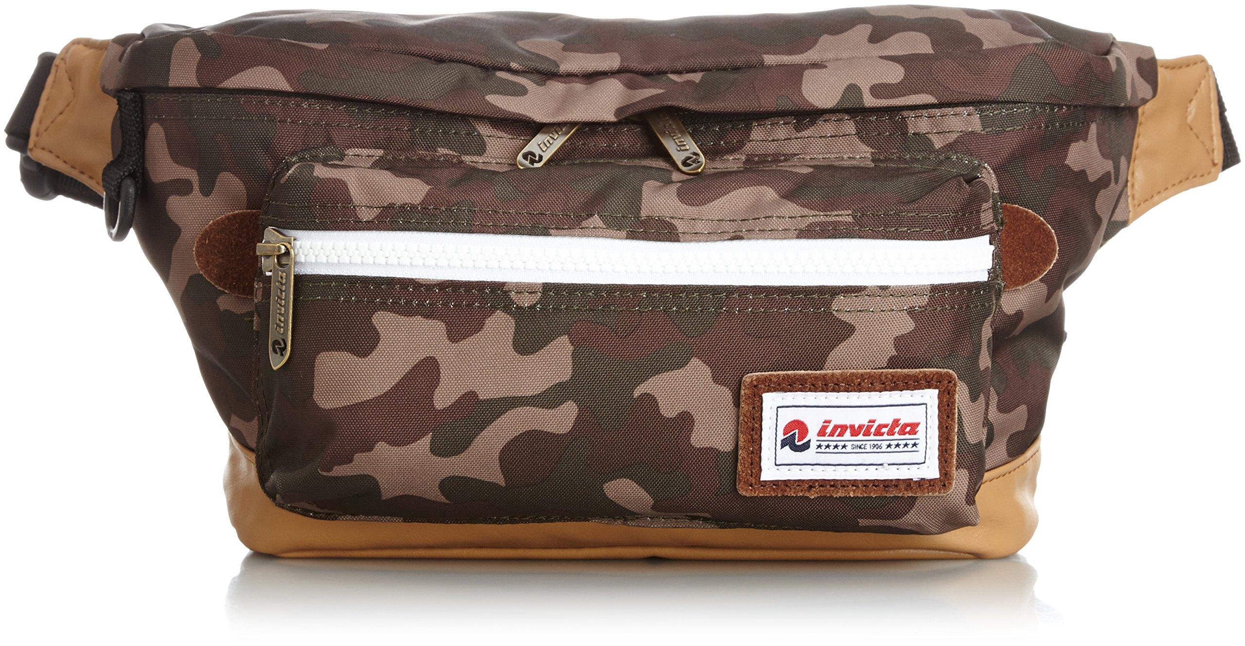 

Ordinary Camouflage Waist Bag 51081 04 [Invicta] (Khaki)