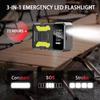 Car Jump Starter 2000A 29600mWh Portable Truck & Motorcycle Tire Inflator Power Bank with LED Flashlight