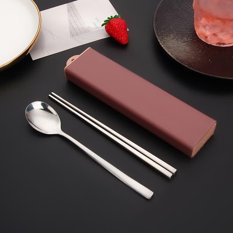 Jingling 316 Stainless Steel Portable Cutlery Set