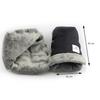 Pushchair Thermal Gloves Waterproof Stroller Muff Gloves Windproof Nylon Pram Hand Muff Thickened Stroller Accessories