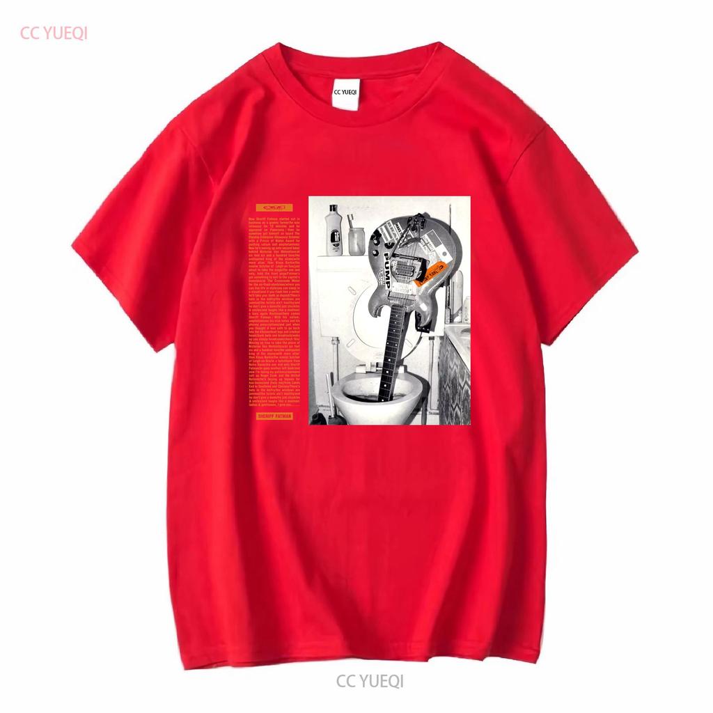 Carter USM T-shirt Sheriff Fat Unisex vintage Lavata Casual Comoda moda Elasticizzato uomo Leggermente Top Per l'uso quotidiano