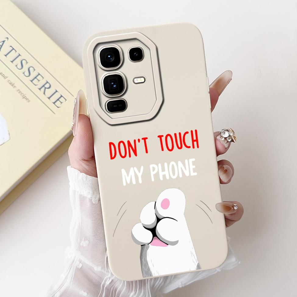 Für Infinix Note 50 Pro Plus Hülle Silikon Kawaii Niedliche Katze Lustig Bemalt Stoßstange Für Infinix Note 50 Pro+ Handyhülle X6856