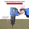 KOPO Rechargeable Lithium Automatic Nut Rivet Gun CN Plug (adapter Included)