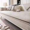 2026 Universal Linen Sofa Cushion: Stylish, Anti-Slip, All-Season Cover
