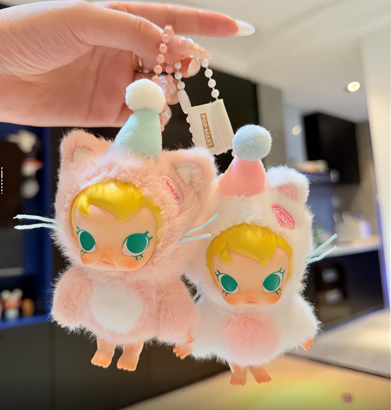 

POP MART Baby Molly Pocket Friends Series – Soft Vinyl Blind Box (Single Box / Full Set of 6) Confirmed-Blue