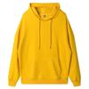 Solid Color Cotton Blends Sweatshirt Zipper Loop Knit Hooded Cardigan Jacket Loose Hoodie Team Uniform Work Advertising Hoodies Coat