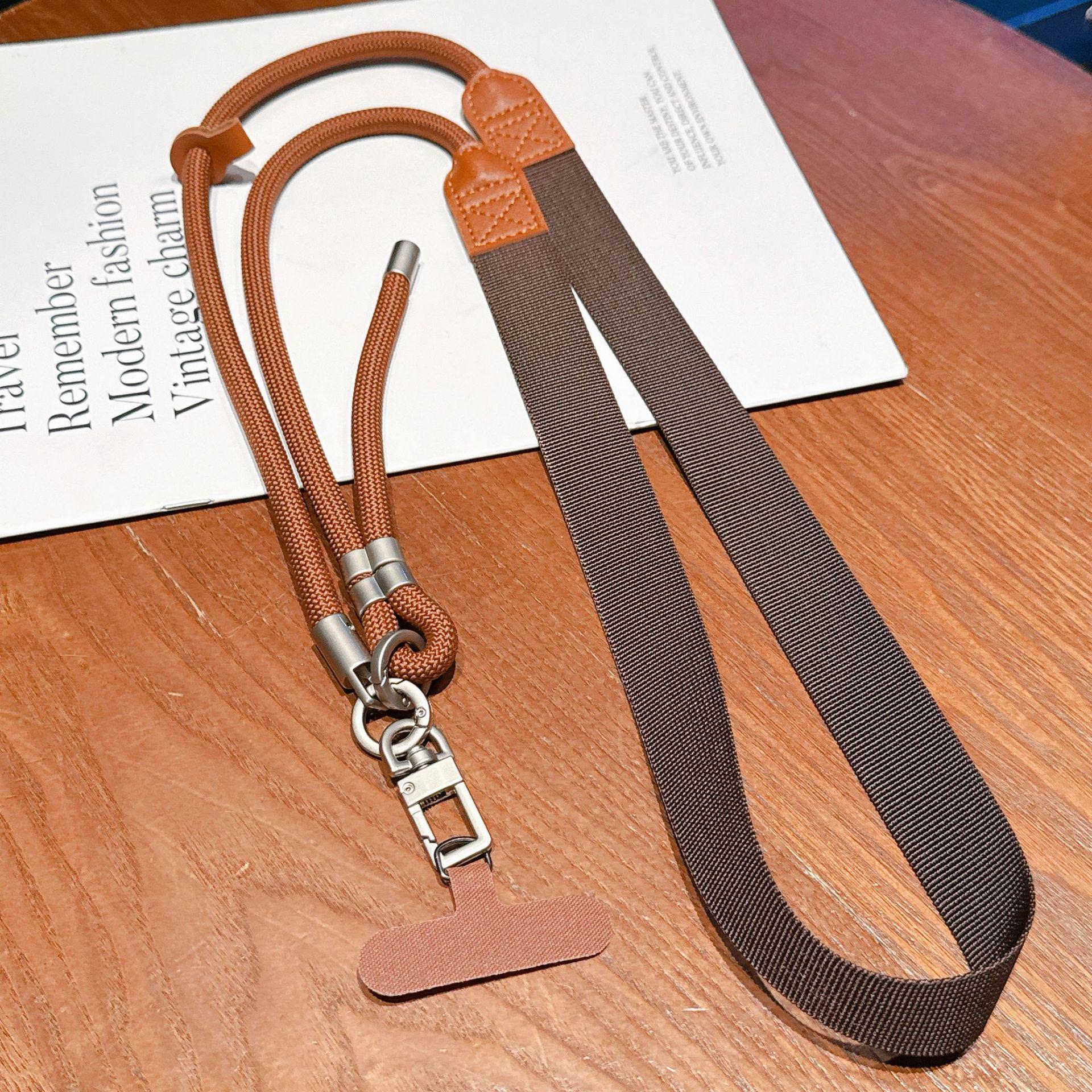 Miu Style Adjustable Durable Crossbody Phone Lanyard for Men & Women - Fashionable, No Neck Strangulation, Camera-Ready Chain