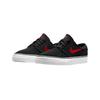 Nike SB Stefan Janoski Abrasion Resistant Low top Kids' Skateboarding Shoes Black Red Sneakers 525104-028