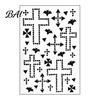 Halloween Face Rhinestone Stickers Scar Gem Stickers, Wound Body Art Glow In The Dark Party Gems Decals, Waterproof Self Adhesive Temporary Tattoo for