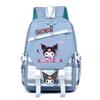 Cool Lomi Kuromi Backpack Student Schoolbag Anime Cartoon Print Junior High School High School Large Capacity Schoolbag
