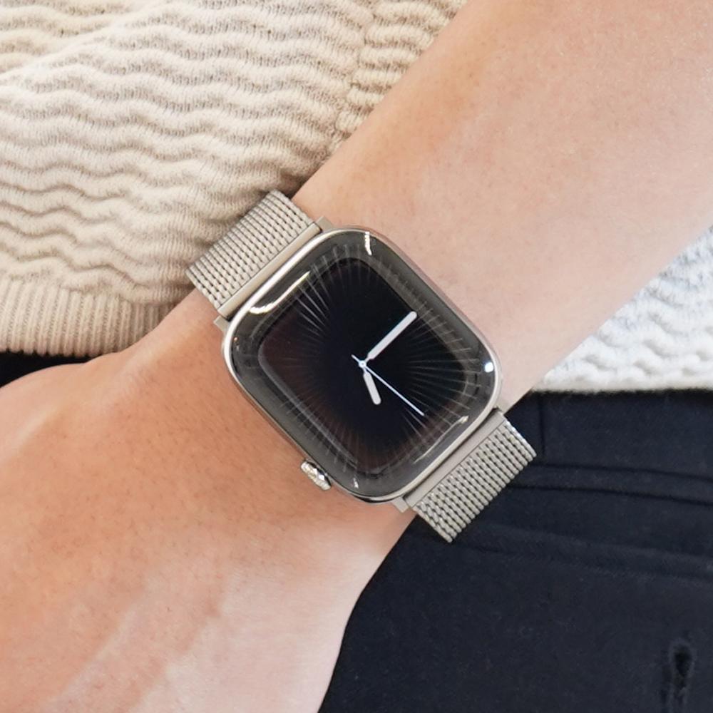 Biltin Apple Watch Metall Magnetisches Armband Ultra Titan 10 9 8 Se