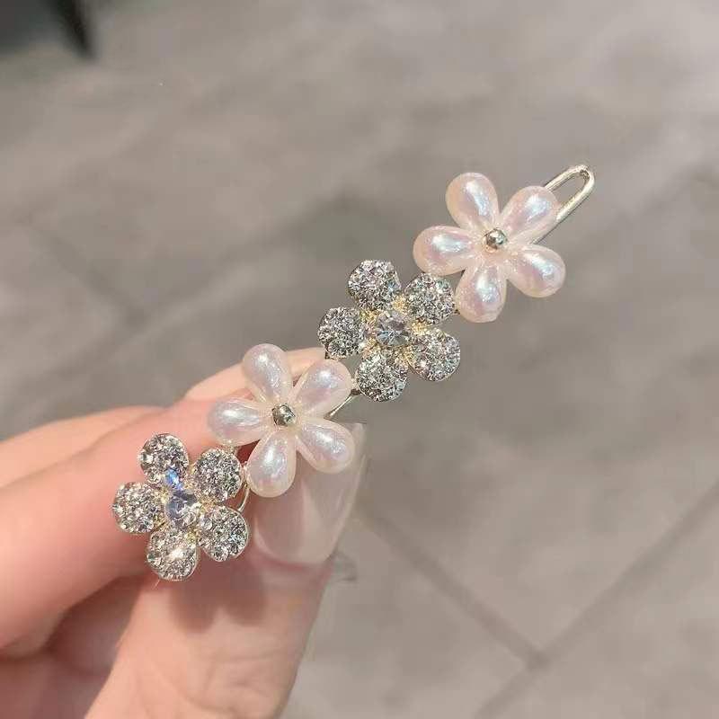 Fashion Bow, Duckbill Clip, Small Fresh Hairpin, Headgear, High-End Hairpin, Bangs, Side Clip.