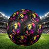 Michael Myers Print Size 5 Soccer Ball, PU Wear Resistant Football for Match Training and Daily Practice, Birthday Gift for Soccer Fans