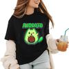 AvocatoMixOfAvocadoAndCatForVegetariansT-Shirt(1) Classic-Premium-Heavyweight Crewneck T-Shirt, Sweatshirt Hoodie Tanktop for Women Black