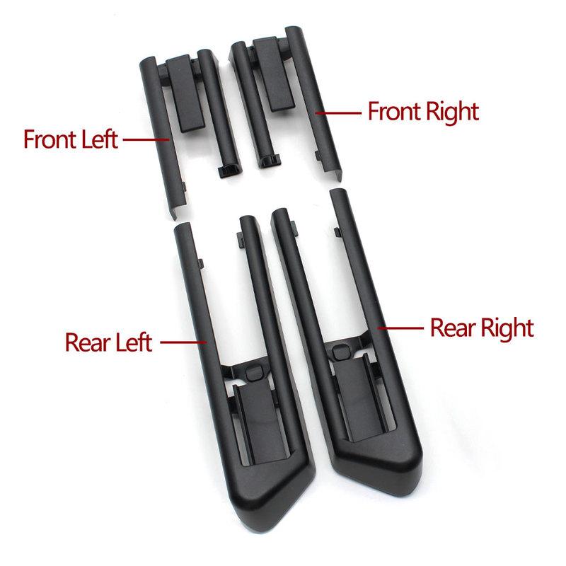 Interior Car Front Seat Rail Track End Cover Slide Cap Replacement For BMW 5 5GT 7 Series F10 F11 F01 F02 F07 2009-2013