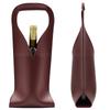 YY RTS Leather Wine Bottle Carrier Bag Elegant Bar Accessories for Wine Gifts for Wine Tote/Bottle Carrier/Bag