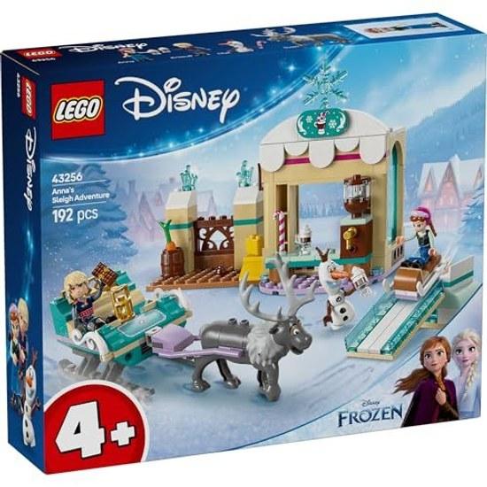 LEGO Disney Princess Anna Sled Adventure Toy Birthday Present Block Educational Boys Girls Children 4 Years Old 5 6 Goods Pretend Play Role 43256